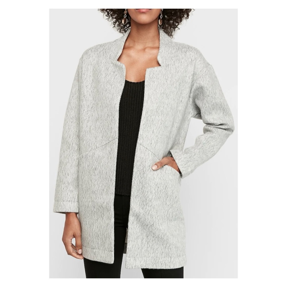 Express- Oversized Gray Blazer/Jacket - image 1